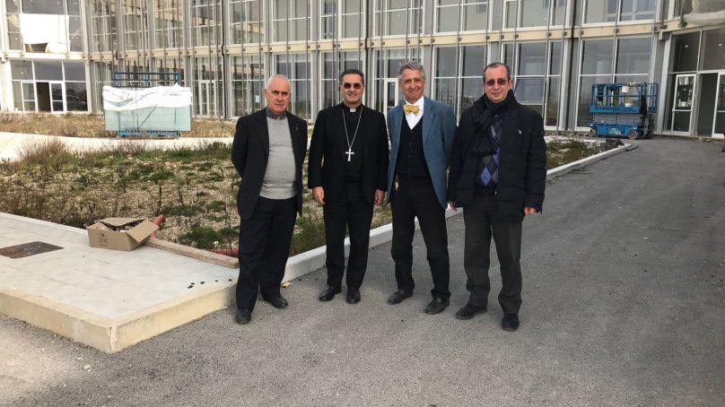 Il Vescovo Cuttitta in visita all’ASP di Ragusa