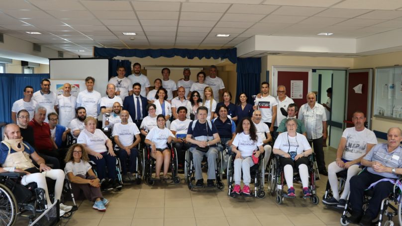 L’Unità Spinale del Cannizzaro ricorda giovane paziente con un evento sportivo